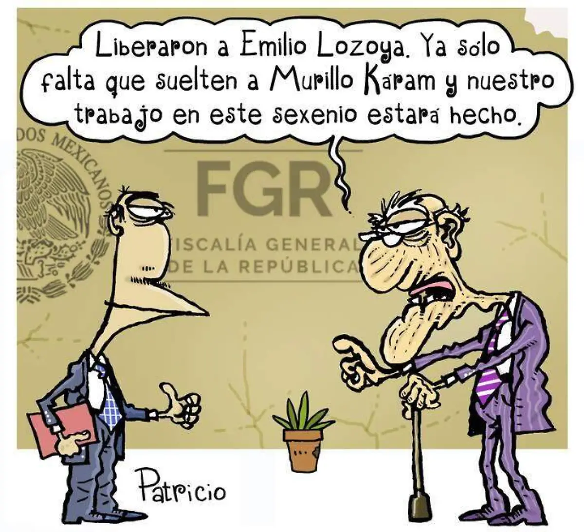 Patricio - Sólo Falta Liberar a Murillo Karam